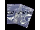 Пакет із застібкою Zip-Lock, 50 мкм, 100 х 200 мм