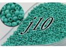 Бісер матовий (j10) М'ЯТНИЙ, 10 гр