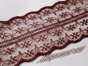 Мереживо 4,5 см КОРИЧНЕВЕ