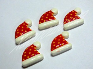 Серединка "Шапка Діда Мороза" 2х1,6 см
